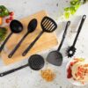 6 Pcs – Non Stick Non Scratch Cooking & Serving Spoon