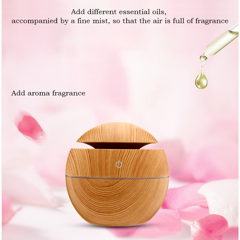 Wooden Aroma Diffuser Humidifier