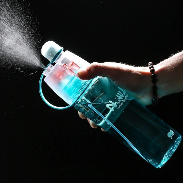 Spray And  Drinking Water Bottle for sports and Gym