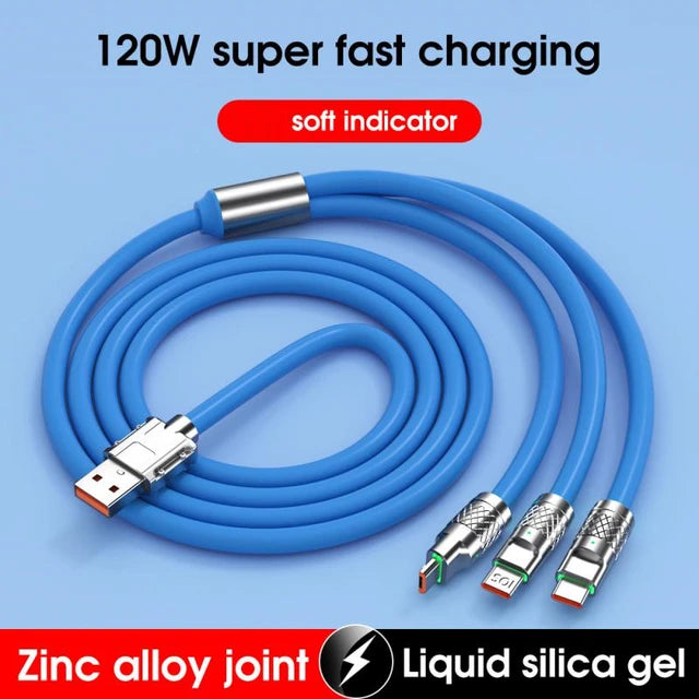 3 in 1 Fast  Charging Data Cable