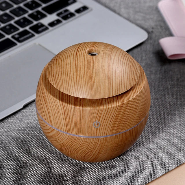 Wooden Aroma Diffuser Humidifier