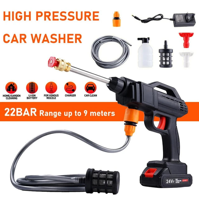 Cordless High Pressure Water Spray Gun