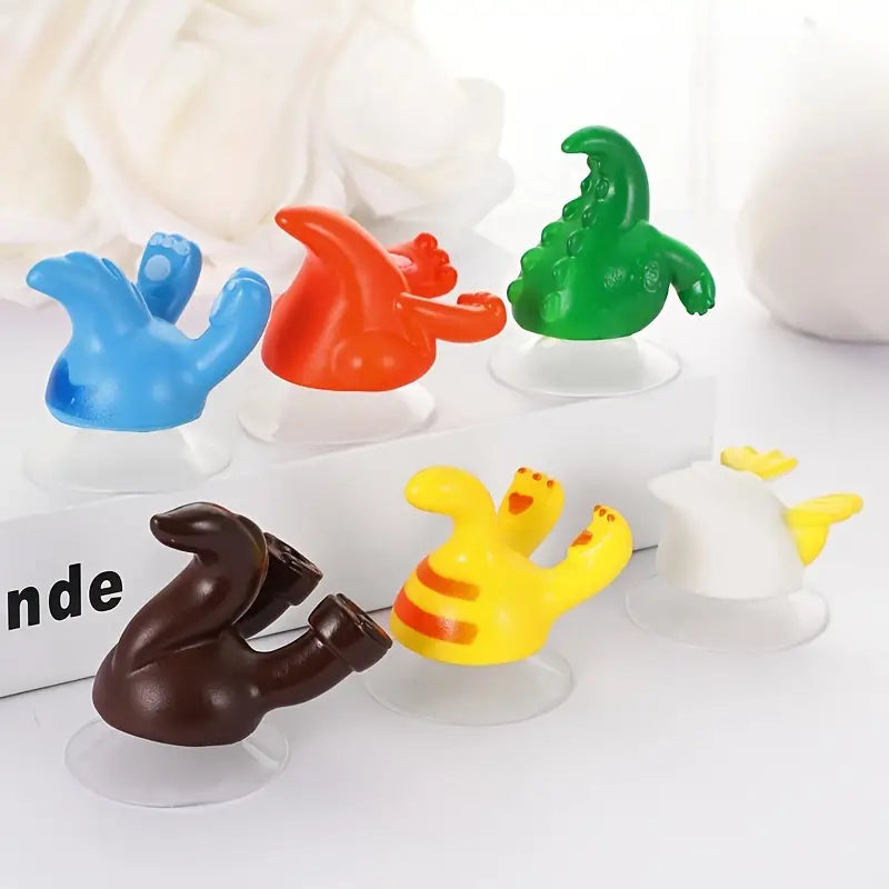 Animal Suction Cup Wall Hook (6 pcs set )