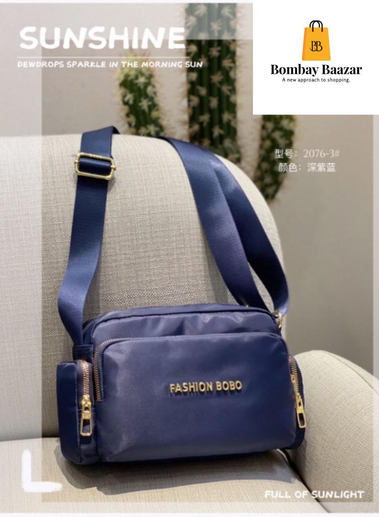 OPXTO Lightweight Small Solid Color Crossbody shoulder bag, Nylon  Multi-Pocket Cell Phone Purses Wallet for Women.(Classic black): Handbags:  Amazon.com