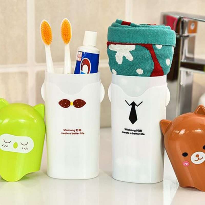 Cartoon Toothbrush Holder ( set of 2)