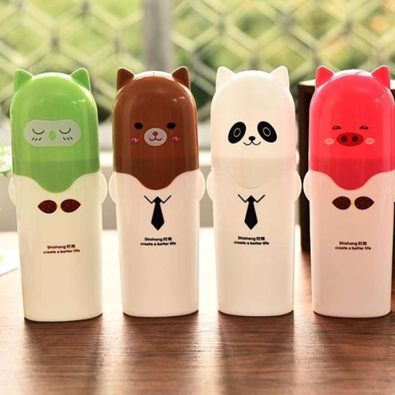 Cartoon Toothbrush Holder ( set of 2)